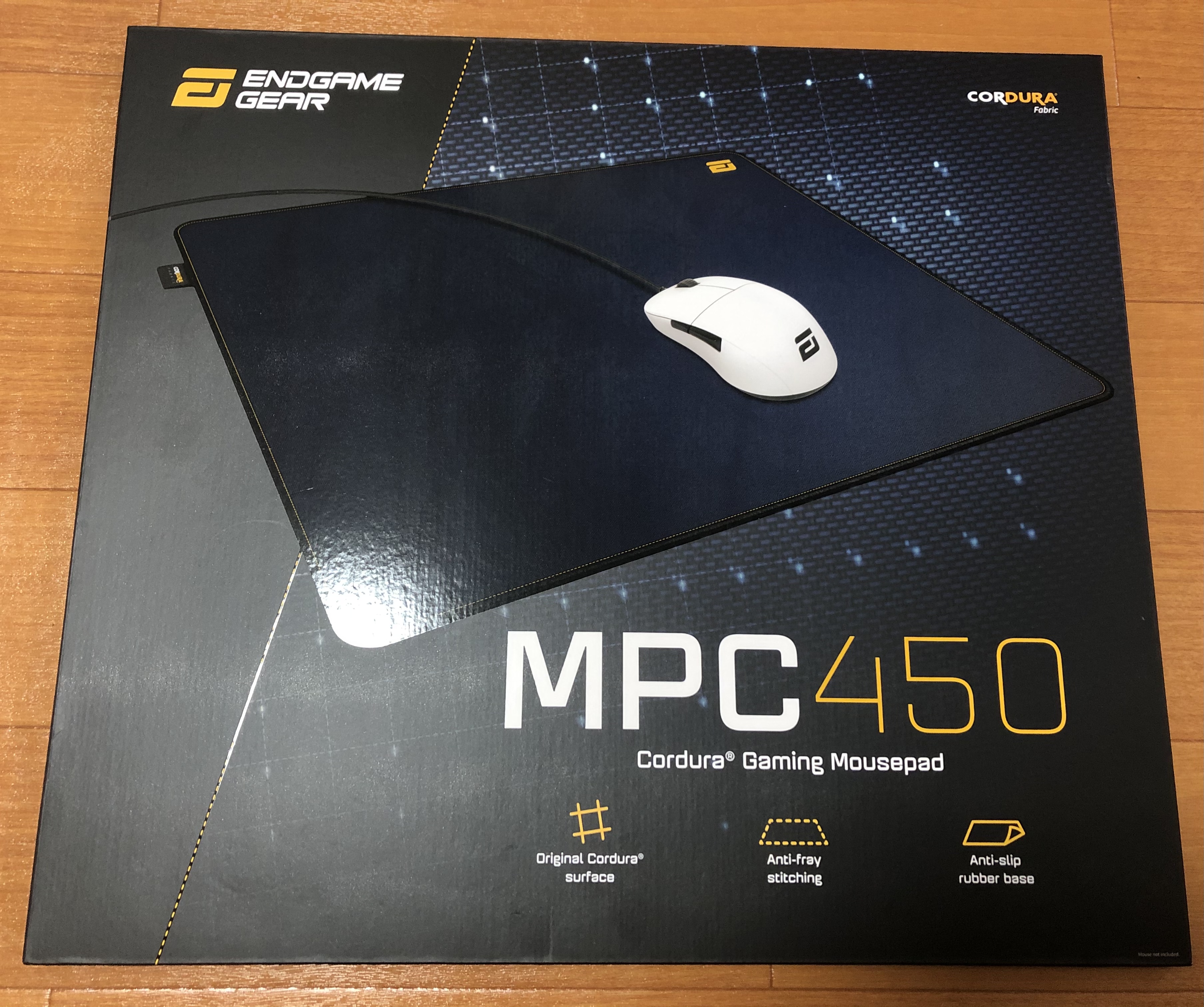 ENDGAME GEAR ゲーミング マウスパッド デスクマット 1200? ステルス ブラック EGG-MPJ-1200-SBK